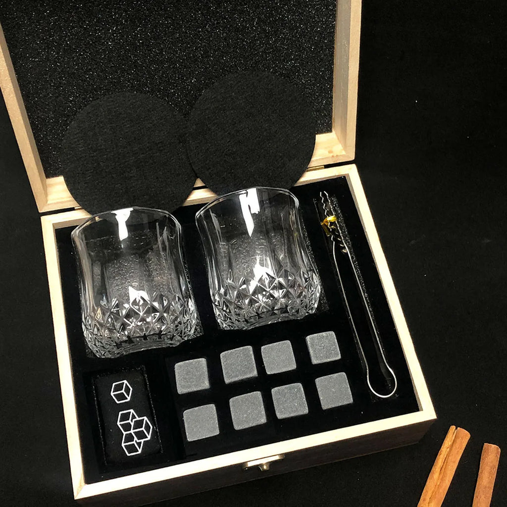 Fathers Day Gifts for Dad,Whiskey Ice Stone Box Present for Dad Papa Grandpa Step Dad Husband,Dad Gifts for Birthday Anniversary