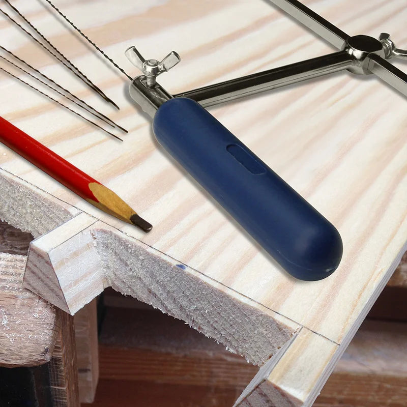 4" 100Mm Multifunctional Mini Hand Saw, Fretsaw Hacksaw, Magic Wood Scroll Saw, Woodworking, DIY Hobby Tools,