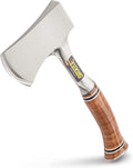 Sportsman'S Axe - 12" USA Made Camping Hatchet with Forged Steel Construction & Genuine Leather Grip - E14A
