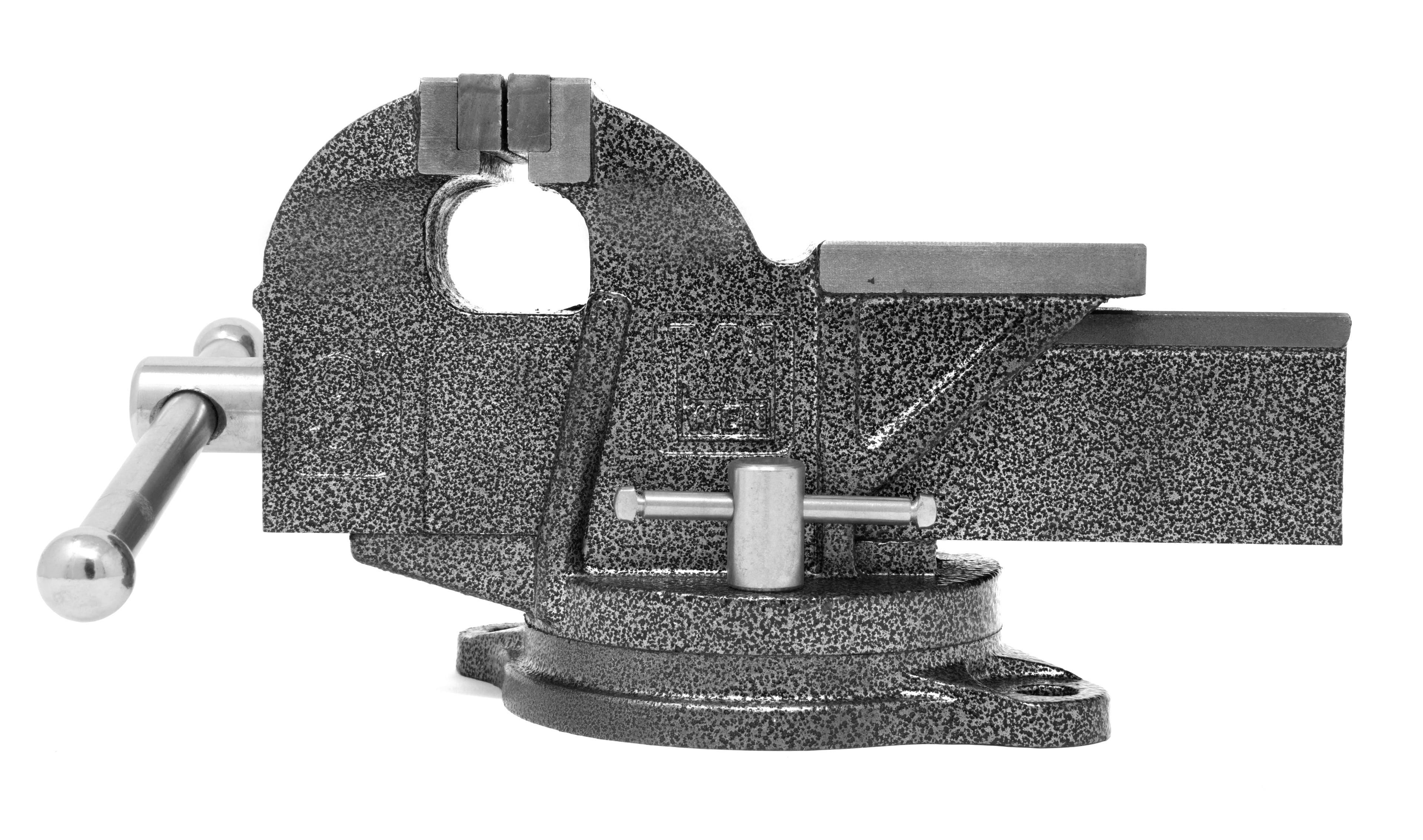 3-Inch Heavy Duty Cast Iron Bench Vise with Swivel Base