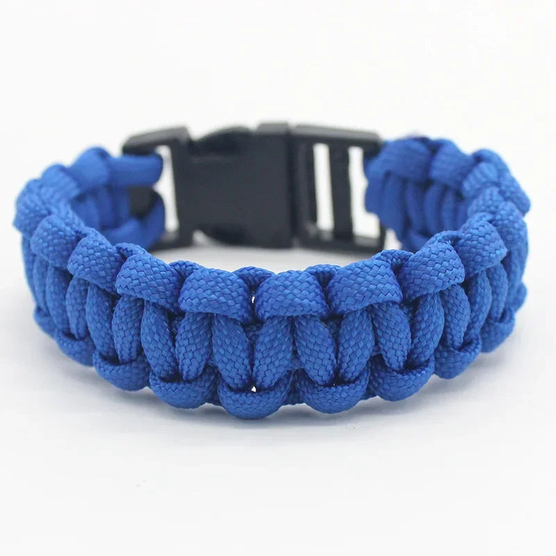 23Cm Seven Core Paracord Escape Outdoor Emergency Plaited Rope EDC Camping Survival Saving Bracelet Tools Climbing Rope Cord