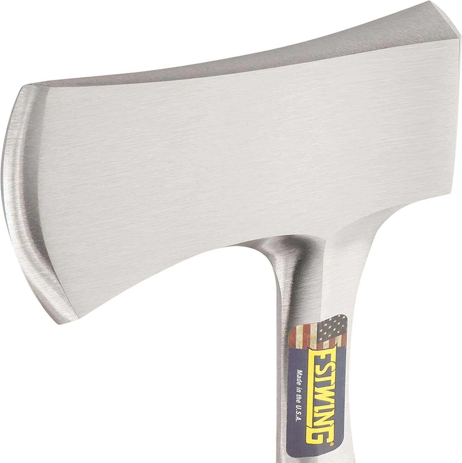 Sportsman'S Axe - 12" USA Made Camping Hatchet with Forged Steel Construction & Genuine Leather Grip - E14A