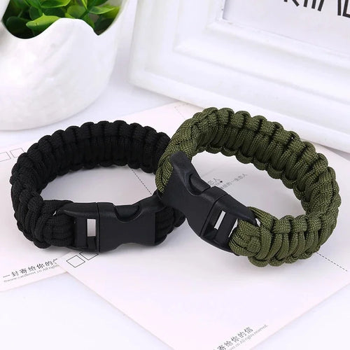 23Cm Seven Core Paracord Escape Outdoor Emergency Plaited Rope EDC Camping Survival Saving Bracelet Tools Climbing Rope Cord
