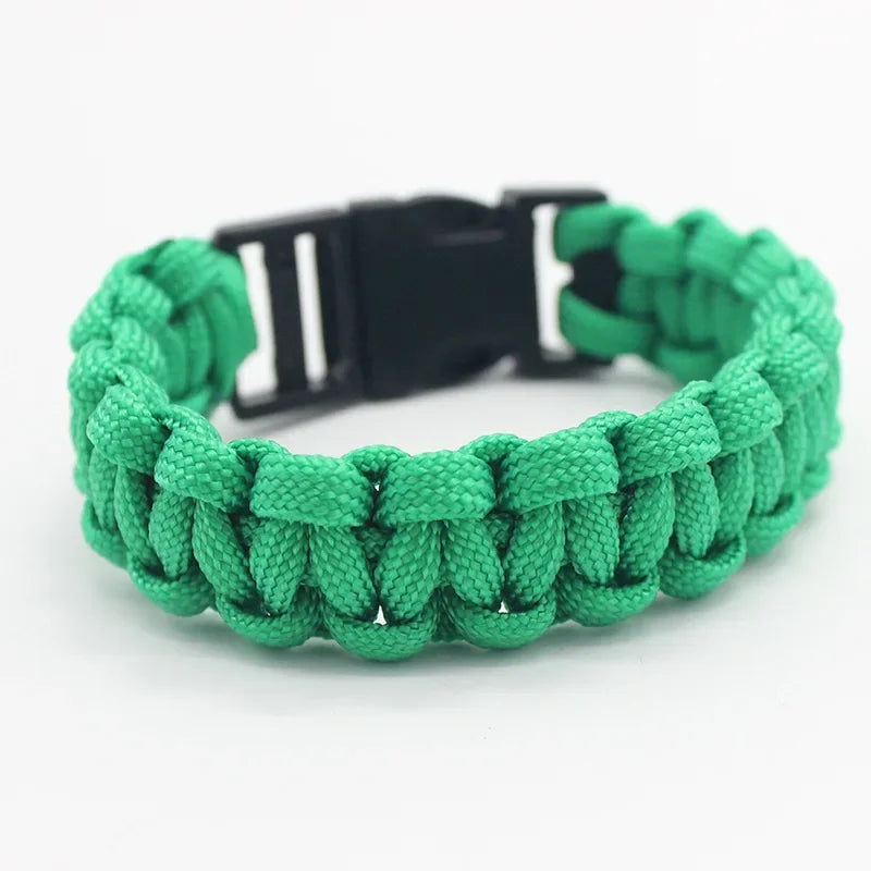 23Cm Seven Core Paracord Escape Outdoor Emergency Plaited Rope EDC Camping Survival Saving Bracelet Tools Climbing Rope Cord