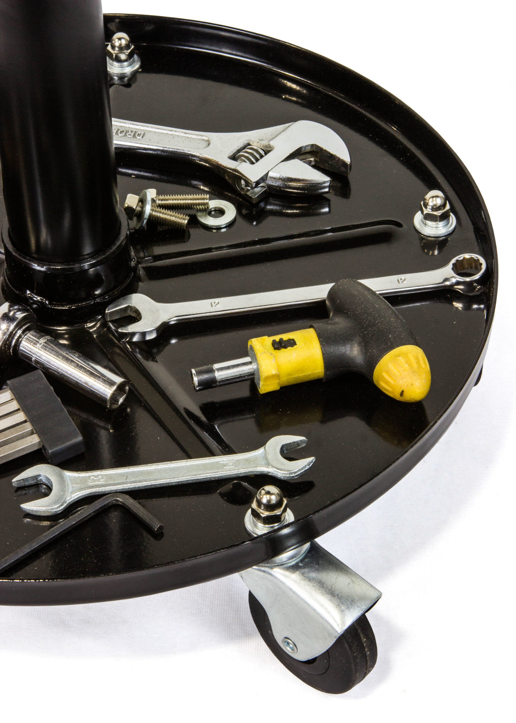 300-Pound Capacity Pneumatic Rolling Mechanic Stool