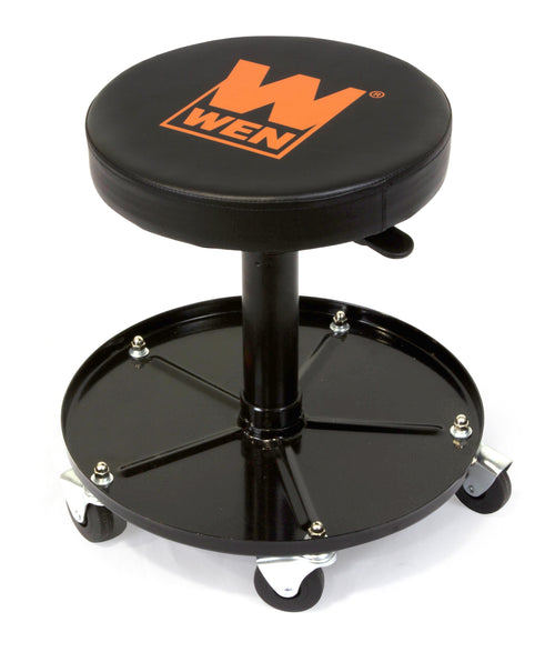 300-Pound Capacity Pneumatic Rolling Mechanic Stool