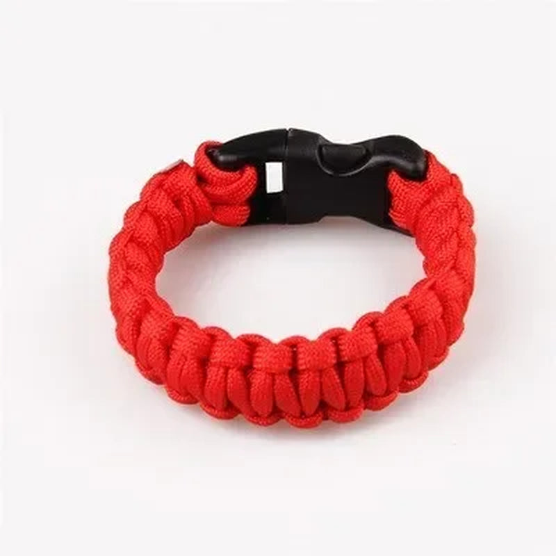 23Cm Seven Core Paracord Escape Outdoor Emergency Plaited Rope EDC Camping Survival Saving Bracelet Tools Climbing Rope Cord
