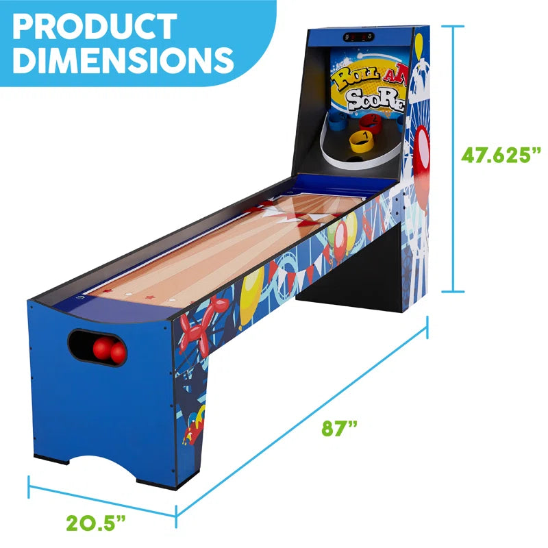 Roll and Score Game 87" Long with Playing Accessories
