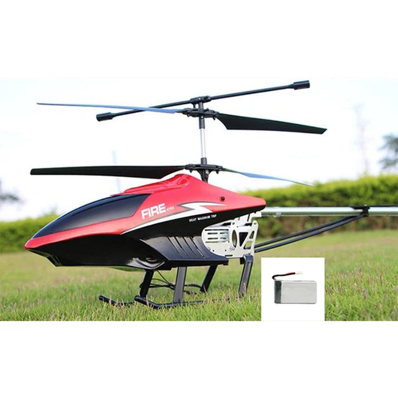 Rc Helicopter with Remote Control Extra Durable Big Plane Toy for Kids Drone Model Outdoor 3.5CH 80Cm Aircraft Large Helicoptero