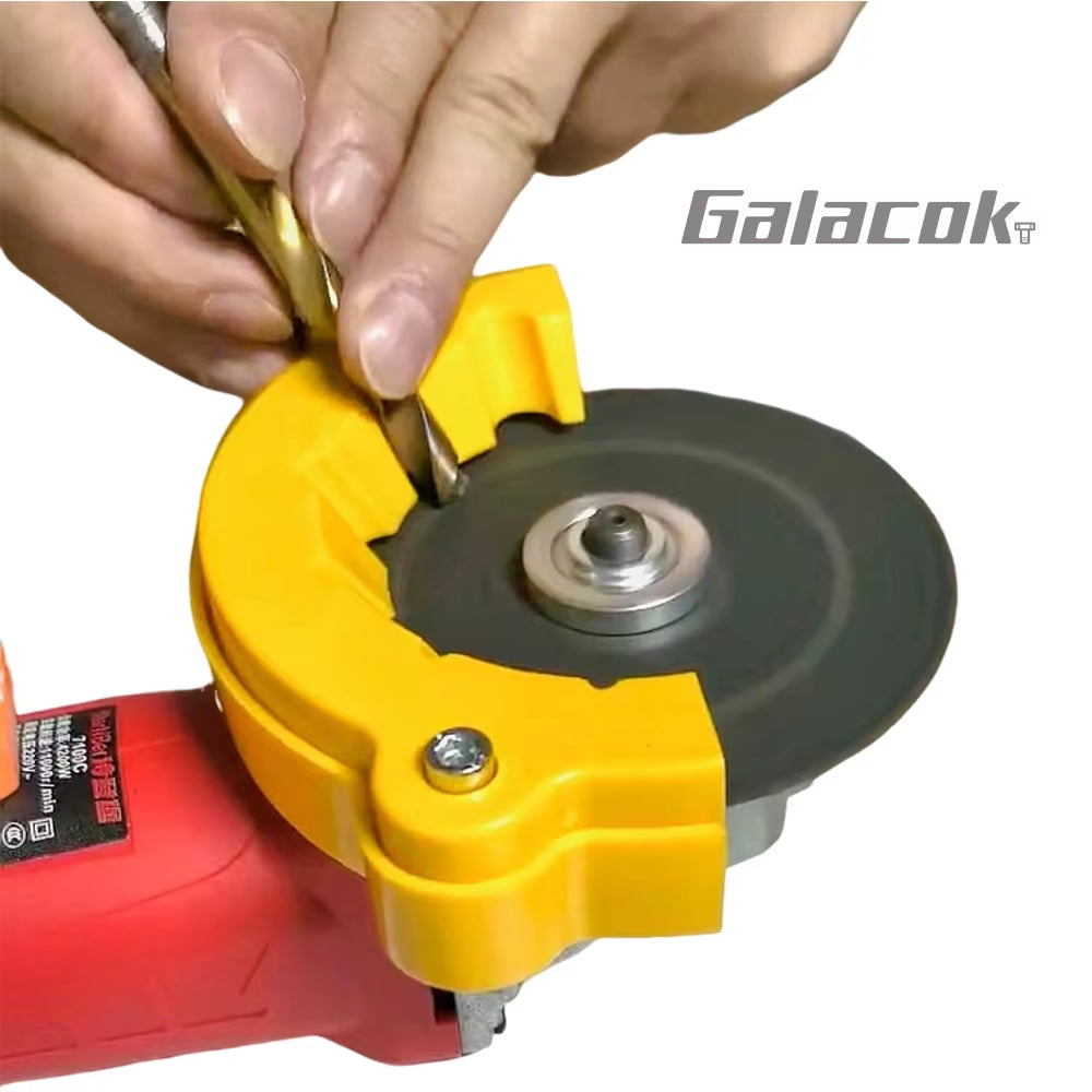 Galacok New Drill Sharpener MAX 6 in 1 Multi-Specification Drill Grinding Tool Waste Drill Grinding and Polishing Auxiliary Tool