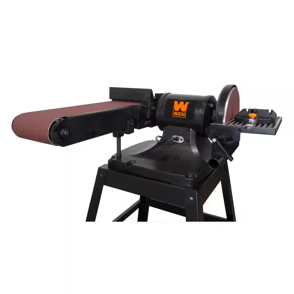 6 X 48-Inch Belt and 9-Inch Disc Sander with Stand