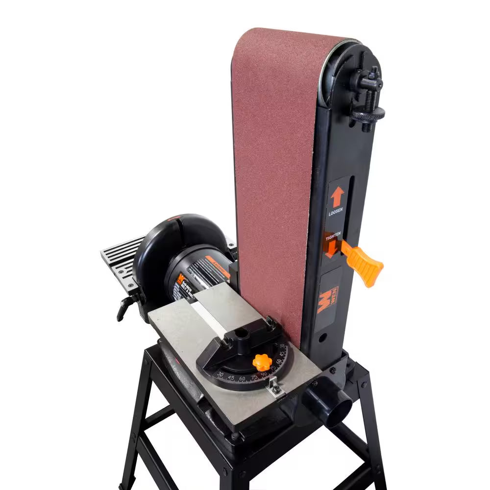 6 X 48-Inch Belt and 9-Inch Disc Sander with Stand